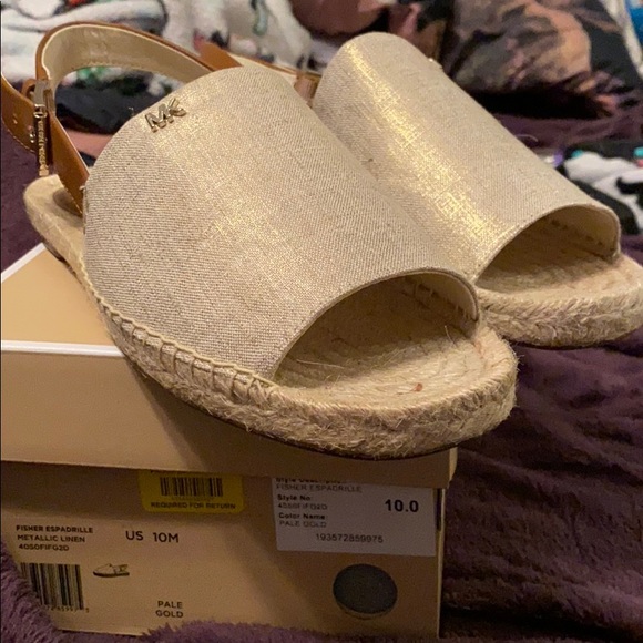 Michael Kors Fisher Espadrilles BNIB - Picture 3 of 5